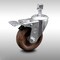 Service Caster 4 Inch SS High Temp Glass Filled Nylon 1/2 Inch Stem Caster with Total Lock Brake SCC-SSTSTTL20S414-GFNSHT-121315 - alternate 1
